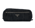 Prada Logo Plaque Pouch, front view